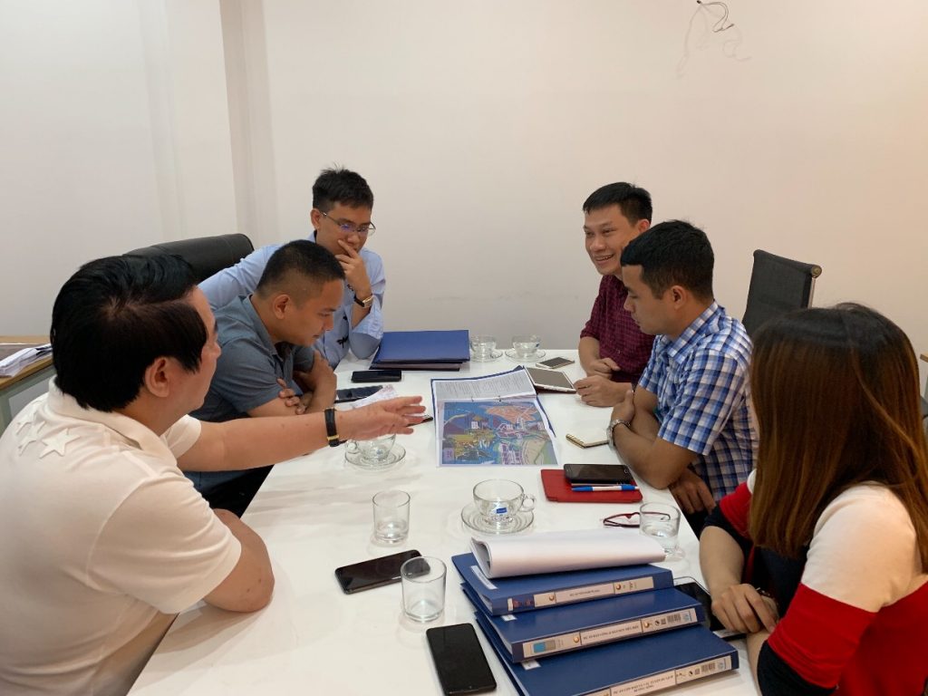 Sông Hồng ICT Phương Nam và CTCP Đầu tư Địa ốc Alpha họp triển khai Dự án Khu nhà ở Alpha Land